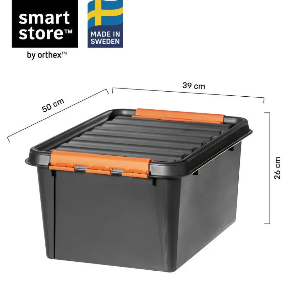 SmartStore Stevige Opbergbox 31L Set van 2 - 50x39x26cm