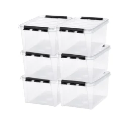 SmartStore Stevige Opbergbox 31L Set van 6 - 50x39x26cm