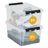 SmartStore Stevige Opbergbox 31L Set van 2 - 50x39x26cm