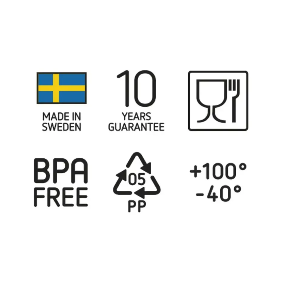 SmartStore Stevige Opbergbox 14L Set van 3 - 40x30x19cm