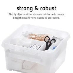 SmartStore Stevige Opbergbox 7L Set van 2 - 28x28x17cm