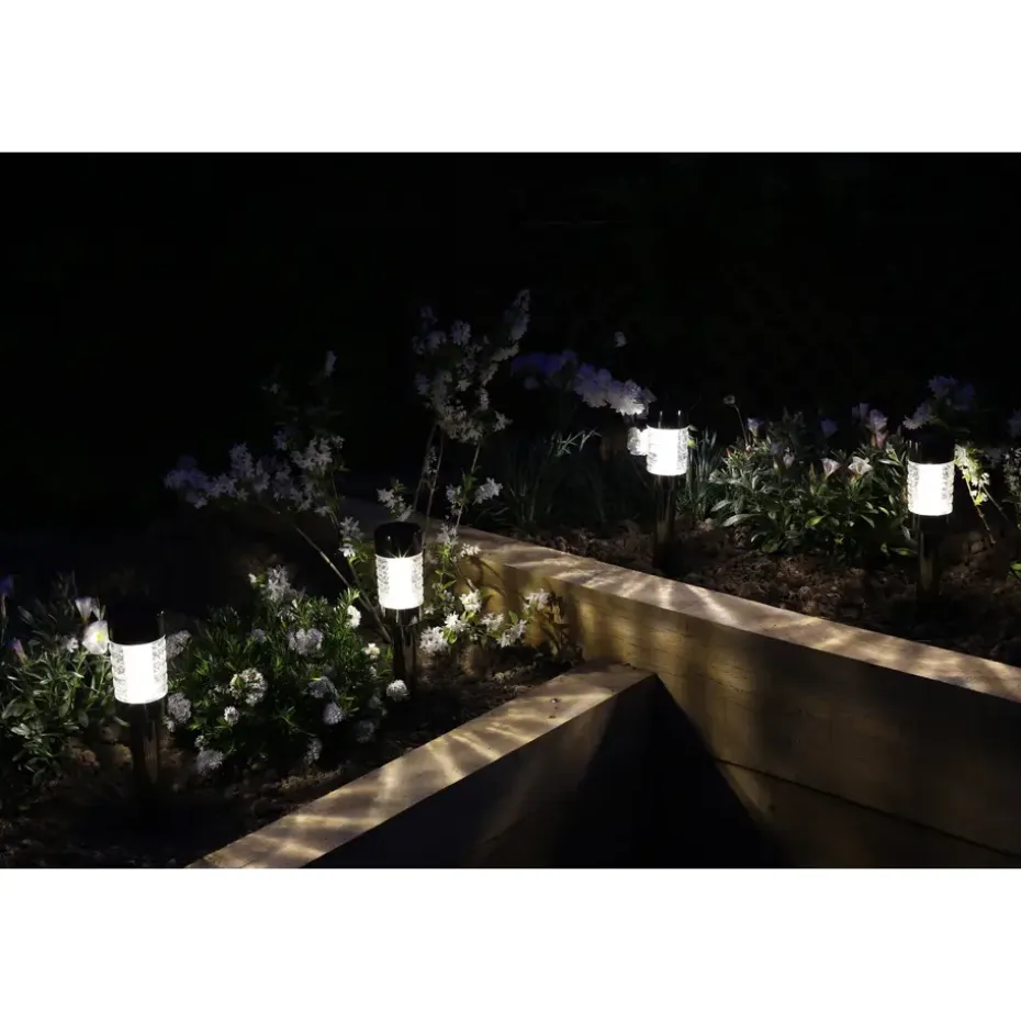 Solar Tuinlampen - Rennes - 3 stuks - Antraciet