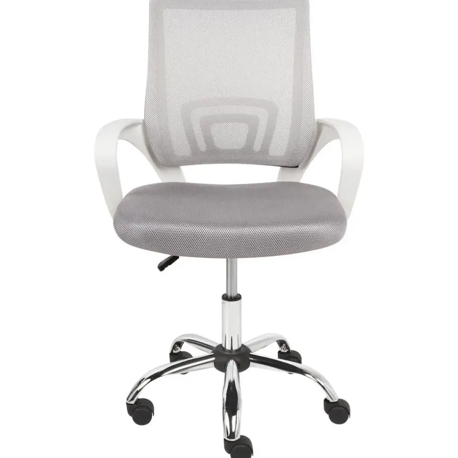 SOLID - Bureaustoel - Grijs - Polyester