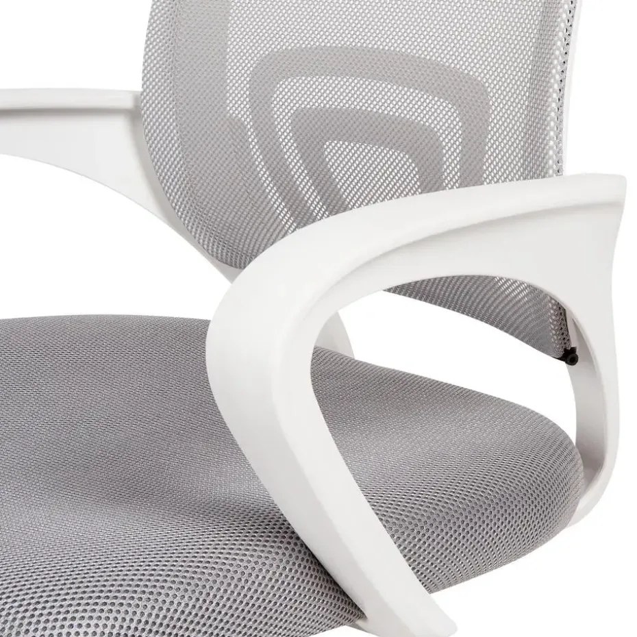 SOLID - Bureaustoel - Grijs - Polyester