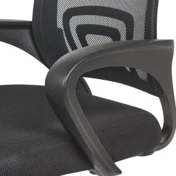 SOLID - Bureaustoel - Zwart - Polyester