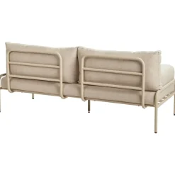 SOLOFRA - Tuinbank 2-zits - Beige - Aluminium