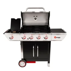 Somagic Barbecue MANHATTAN 400GPI - Zwart - Staal