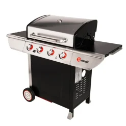 Somagic Barbecue MANHATTAN 400GPI - Zwart - Staal