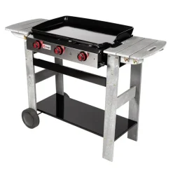 Somagic Plancha - Grijs - 120.5 x 49.5 x 87cm