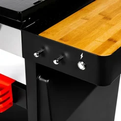 Somagic Plancha - Zwart - 112.5 x 47.5 x 88.5cm