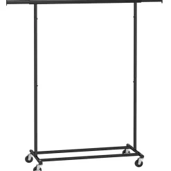 Songmics Kledingrek Astrid - 132 x 45,5 x 160 cm - Zwart