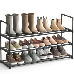 Songmics Schoenenrek Pedri - 92 x 30,5 x 55 cm - Zwart