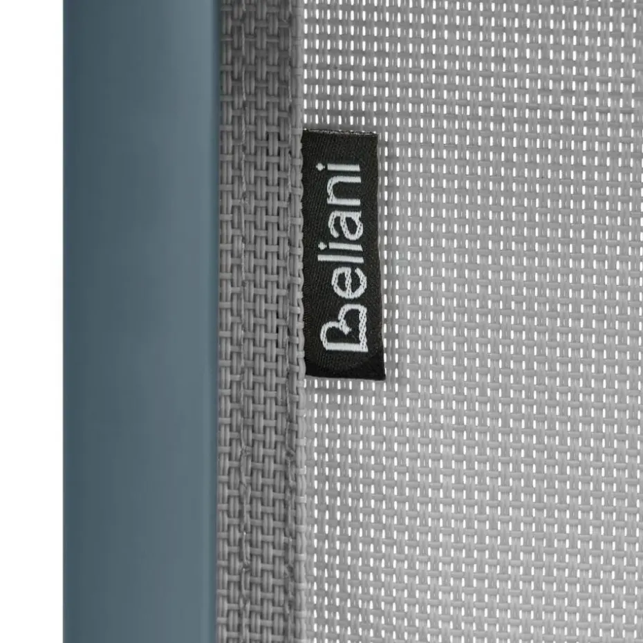 SORONI - Ligstoel set van 2 - Grijs/Lichtgrijs - Staal