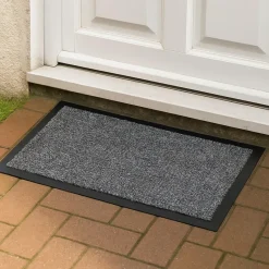 Sorx Deurmat - PVC - antraciet - inloopmat - 60 x 40 cm