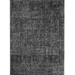 SPACE Vloerkleed - Laagpolig Effen Velours - Grijs 240x340 cm - Modern Woonkamer