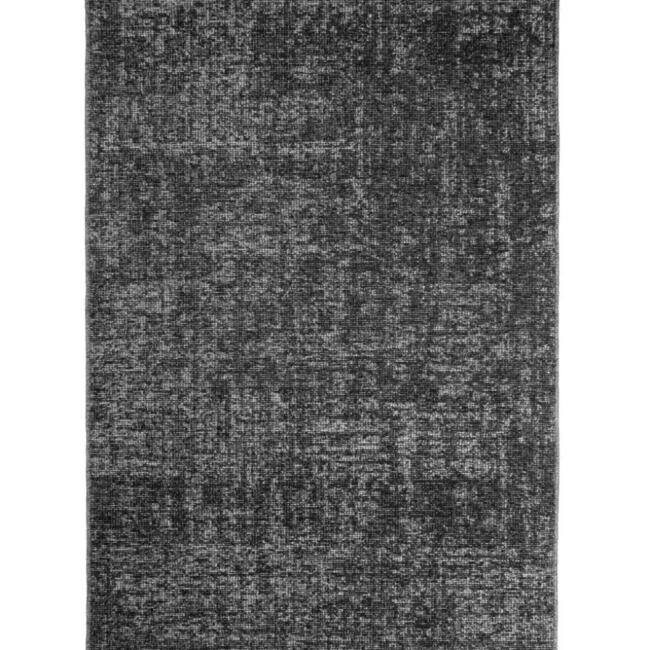 SPACE Vloerkleed - Laagpolig Effen Velours - Grijs 240x340 cm - Modern Woonkamer