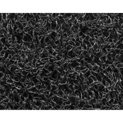 Spaghetti mat light - zwart - 60x80 cm