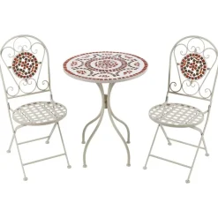 SPELLO - Loungeset voor 2 - Wit - Metaal