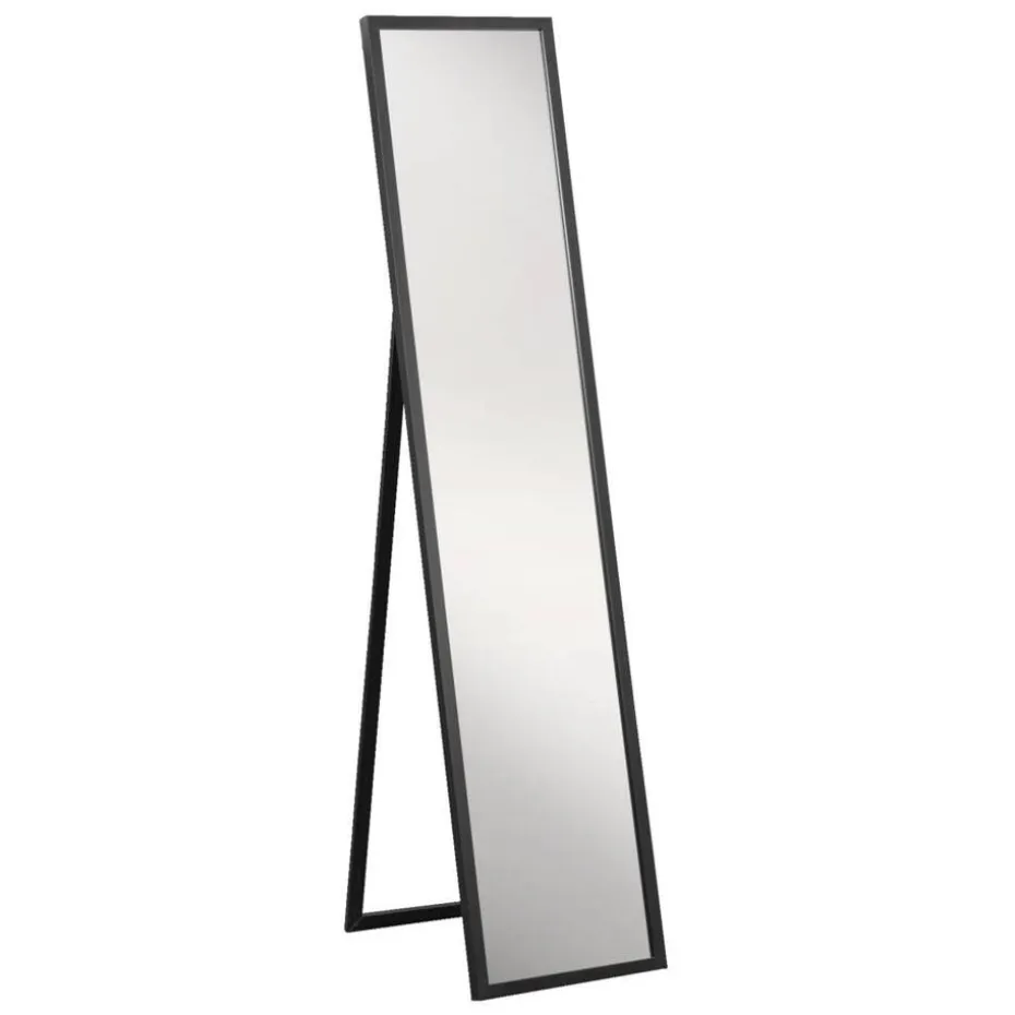 Spiegel Boa - zwart - 150x33,5 cm