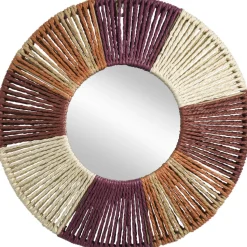 Spiegel Fes - multikleur - Ø40 cm