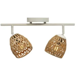 2-spot Ilva - naturel - 26x9,5x37 cm