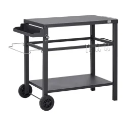 STALETTI - Keukentrolley - Zwart - Staal