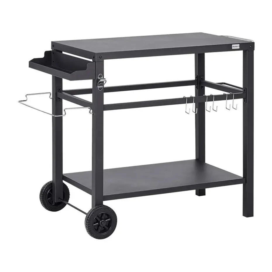 STALETTI - Keukentrolley - Zwart - Staal