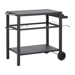 STALETTI - Keukentrolley - Zwart - Staal