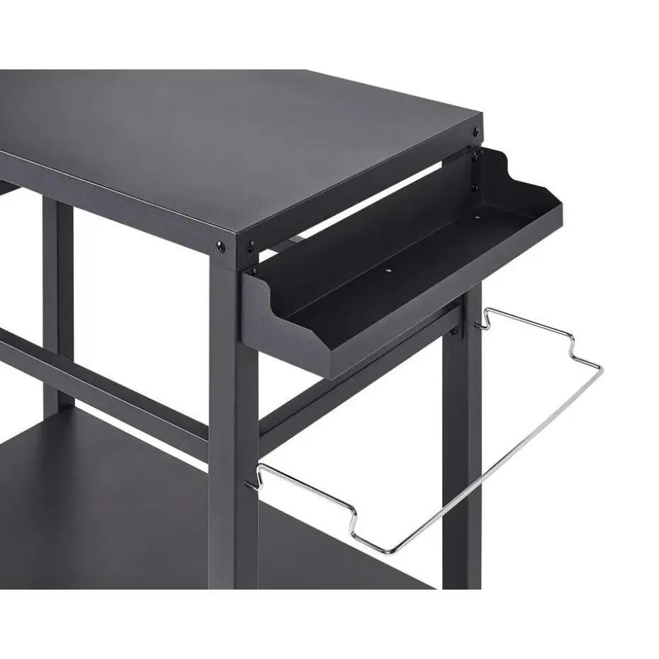 STALETTI - Keukentrolley - Zwart - Staal