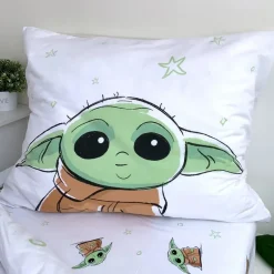 Star Wars Dekbedovertrek Baby Yoda - Eenpersoons - 140 x 200 cm - Katoen