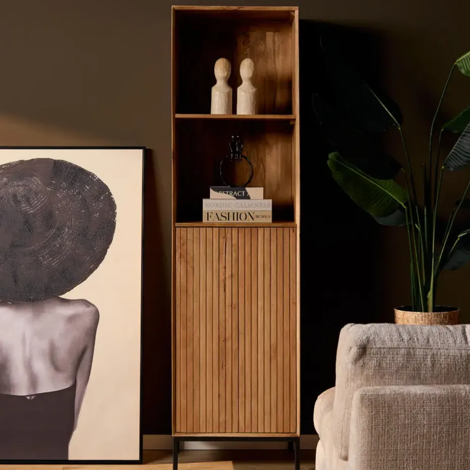 StarFurn - Boekenkast Madison 55 cm - naturel