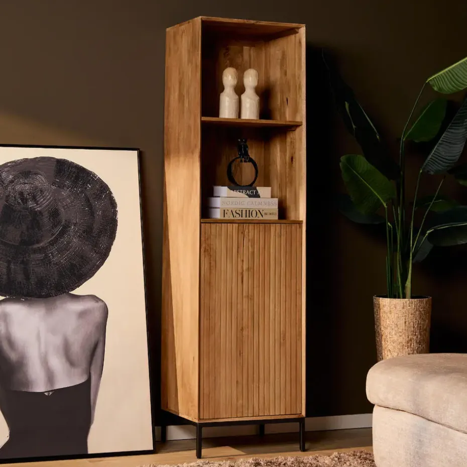 StarFurn - Boekenkast Madison 55 cm - naturel