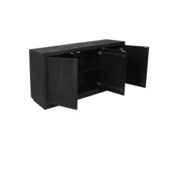 Starfurn - Dressoir Brussel - Zwart - 45x150x80 cm