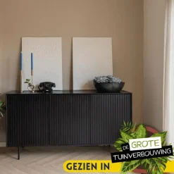 StarFurn - Dressoir Madison 165 cm - zwart