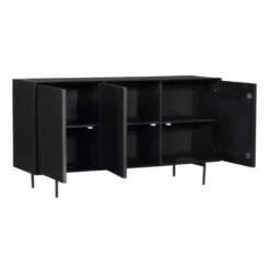 StarFurn - Dressoir Madison 165 cm - zwart