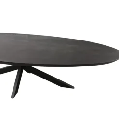 Starfurn - Eettafel Brandy - Zwart - 90x180x76 cm