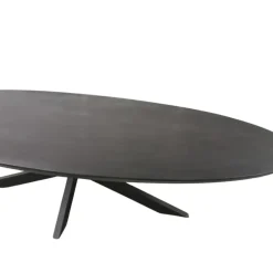 Starfurn - Eettafel Brandy - Zwart - 90x180x76 cm