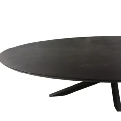 Starfurn - Eettafel Brandy - Zwart - 120x300x76 cm