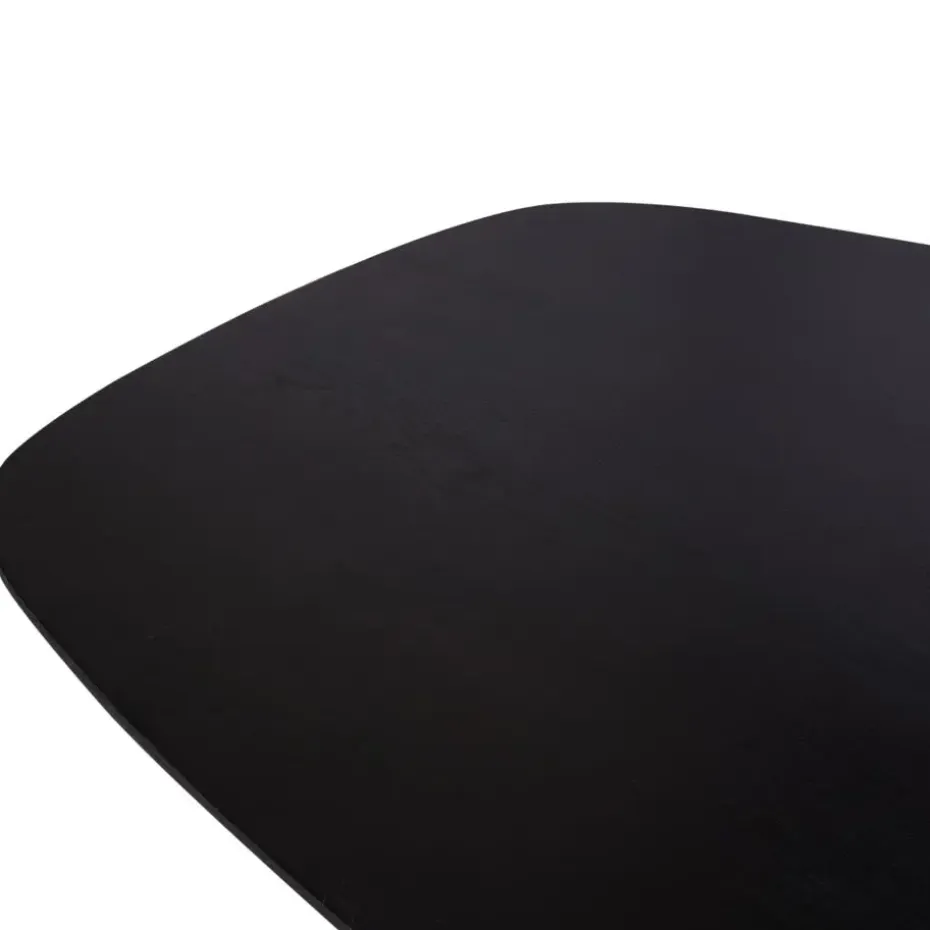 Starfurn - Eettafel Ferris - Zwart - 100x200x76 cm