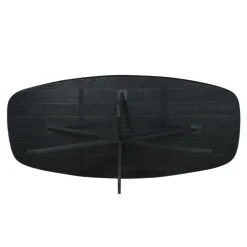 Starfurn - Eettafel Ferris - Zwart - 100x200x76 cm