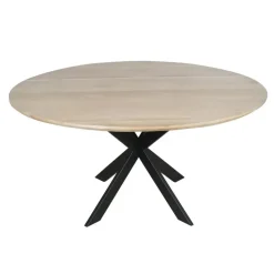 Starfurn - Eettafel Ferris - Bruin - 110x110x76 cm