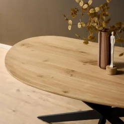 Starfurn - Eettafel Lou - Bruin - 98x210x76 cm