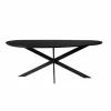 Starfurn - Eettafel Lou - Zwart - 84x180x76 cm