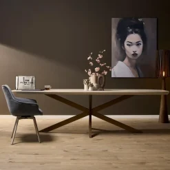 Starfurn - Eettafel Madison - Beige - 100x280x76 cm