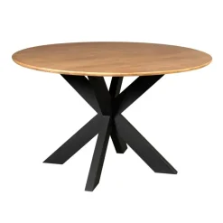 Starfurn - Eettafel Madison - Bruin - 150x150x76 cm