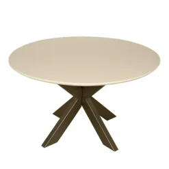Starfurn - Eettafel Madison - Beige - 130x130x76 cm