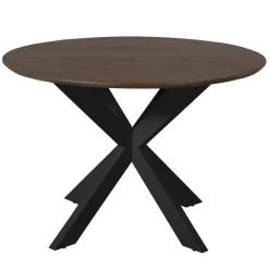 Starfurn - Eettafel Madison - Zwart - 110x110x76 cm