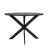 Starfurn - Eettafel Madison - Zwart - 150x150x76 cm