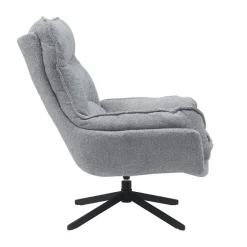 Starfurn - Fauteuil Vera - Grijs - 83x115x59 cm