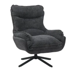 Starfurn - Fauteuil Vera - Grijs - 83x115x59 cm